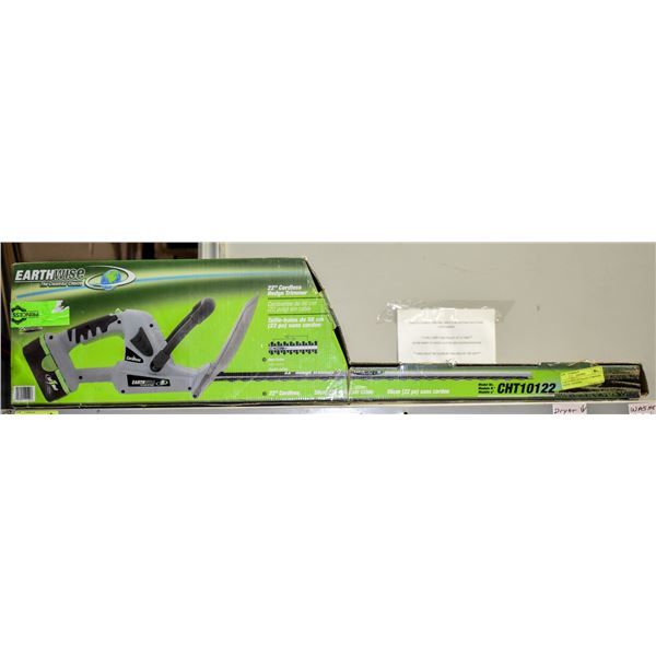 EARTH WISE 22 18 VOLT CORDLESS HEDGE TRIMMER