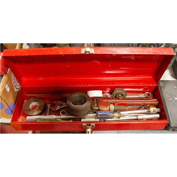 TOOLBOX WITH SOME TOOLS