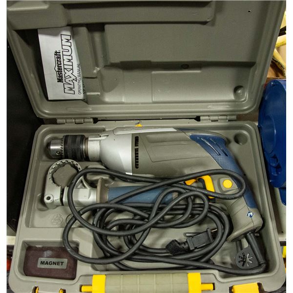 MASTERCRAFT MAXIMUM HEAVY DUTY CORDED DRILL