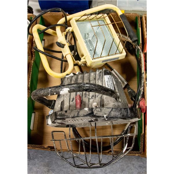FLAT LOT OF WORK LIGHTS