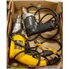 Image 1 : FLAT LOT OF TWO CORDED DRILLS ONE DEWALT