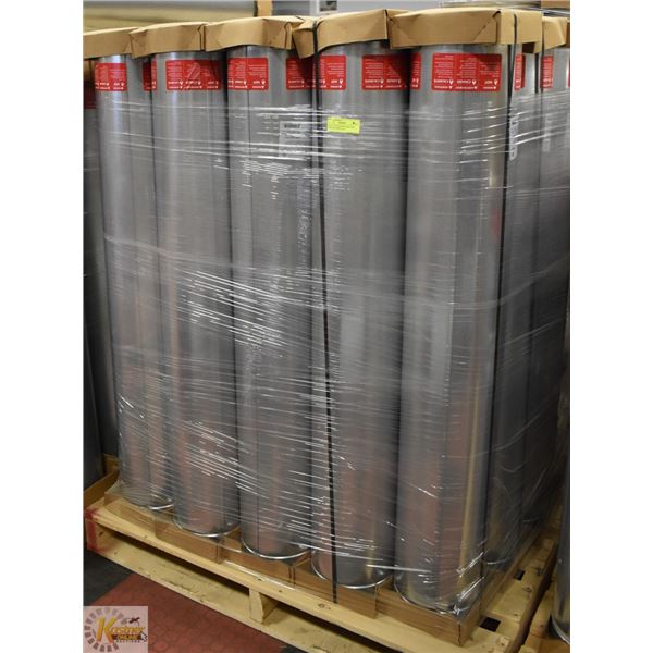 PALLET OF DVP48-48" HARD PIPE FOR GAS FIREPLACES