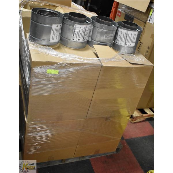 PALLET OF DVP6M-6"HARD PIPE FOR GAS FIREPLACE