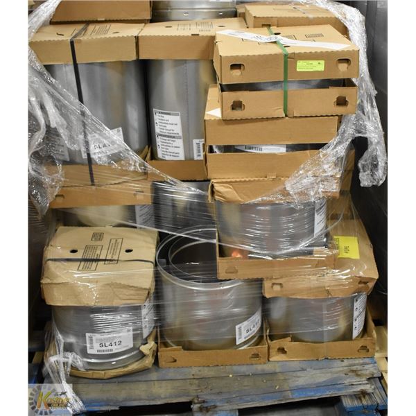 PALLET OF SL412-12" WOOD CHIMINEYS AND SL406