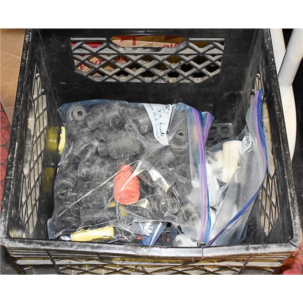 LOT OF ASSORTED ELECTRICAL CONNECTOR PLUG