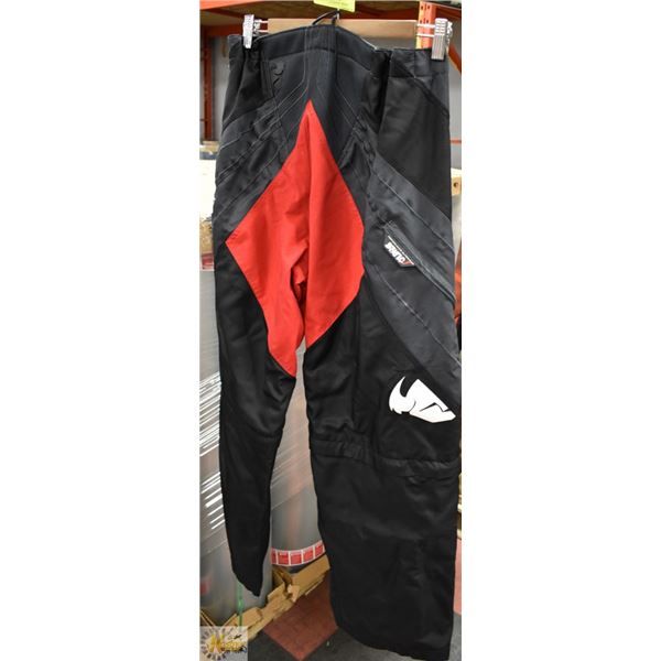 STATIC UNISEX "THOR" MOTORCYCLE PANTS - BLACK,