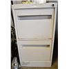 Image 1 : 2 DRAWER LETTER SIZE METAL FILE CABINET