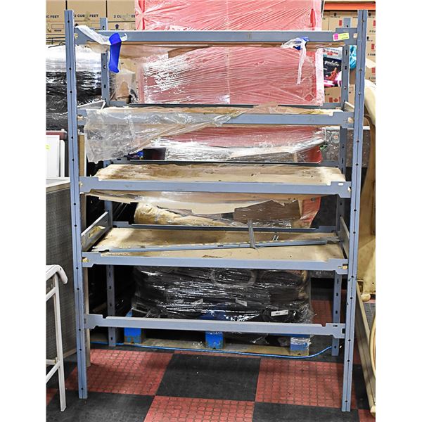 METAL SHELVING UNIT