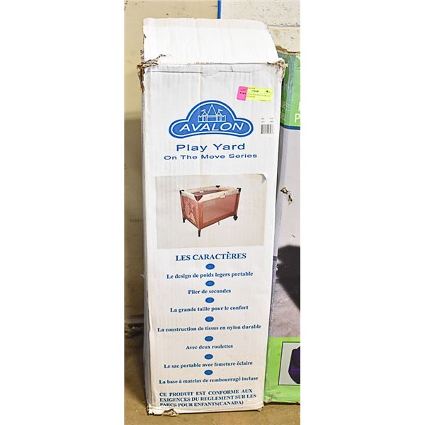 AVALON PLAY PEN PLAY YARD ON THE MOVE SERIES