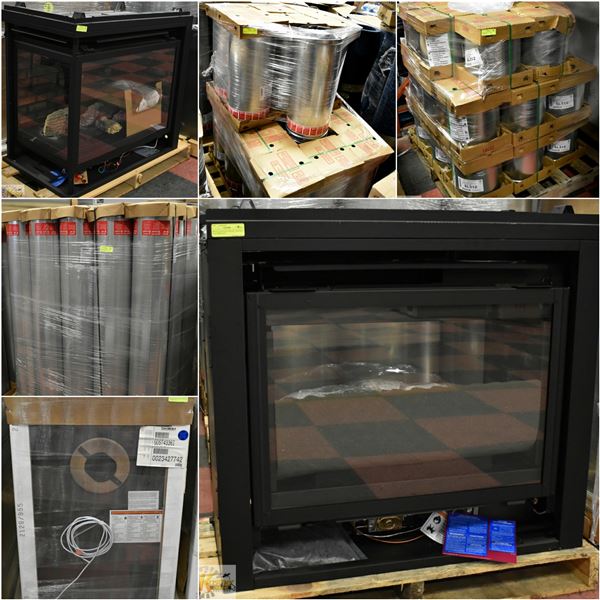 FEATURED WOOD AND GAS FIREPLACES & VENTALATION