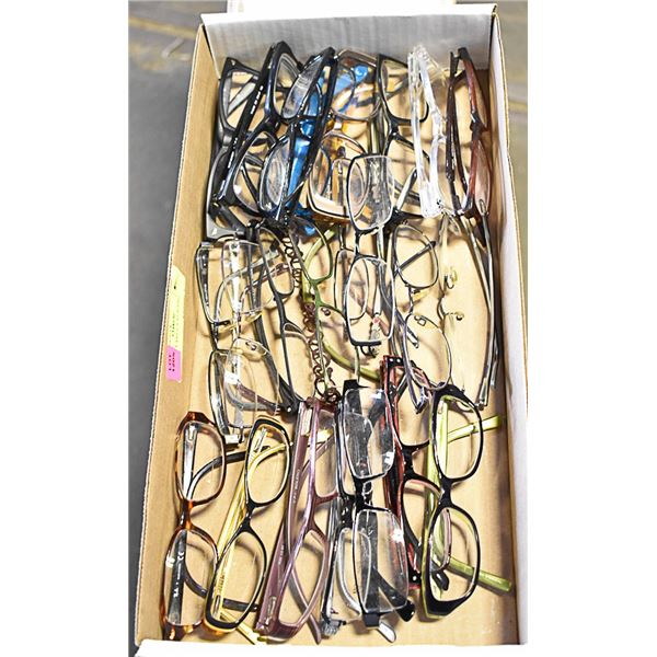 LOT OF 25 VARIOUS READING GLASSES