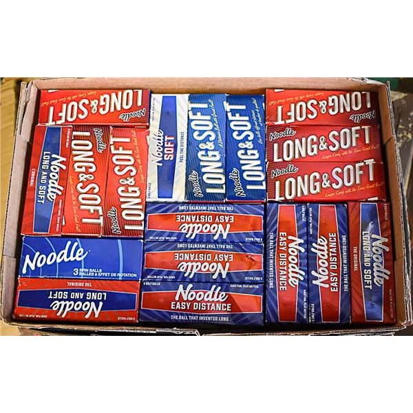 FLAT RECLAIMED NOODLE LONG & SOFT GOLF BALLS