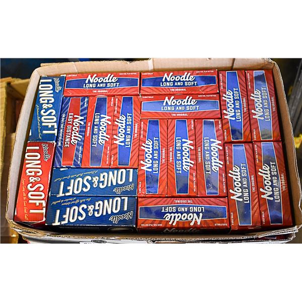 FLAT RECLAIMED NOODLE LONG & SOFT GOLF BALLS