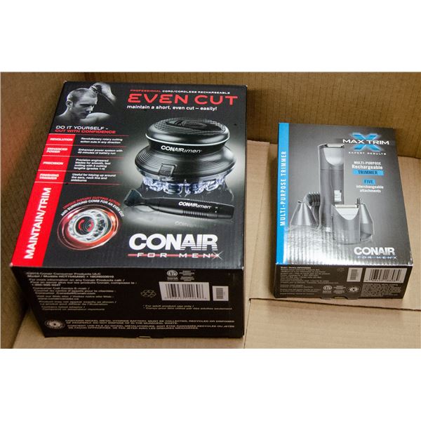 LOT OF CONAIR FOR MEN PROFESSIONAL CORDLESS HAIR