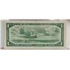 Image 2 : 1954 CANADIAN $1 BILL