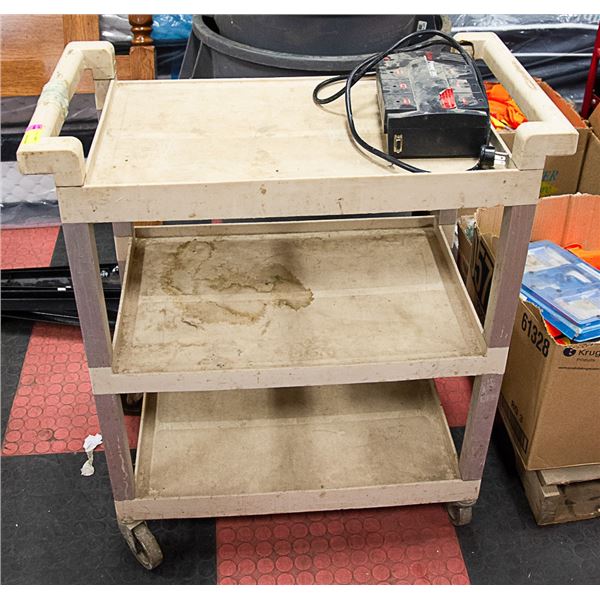 INVENTORY CART WITH POWER BAR