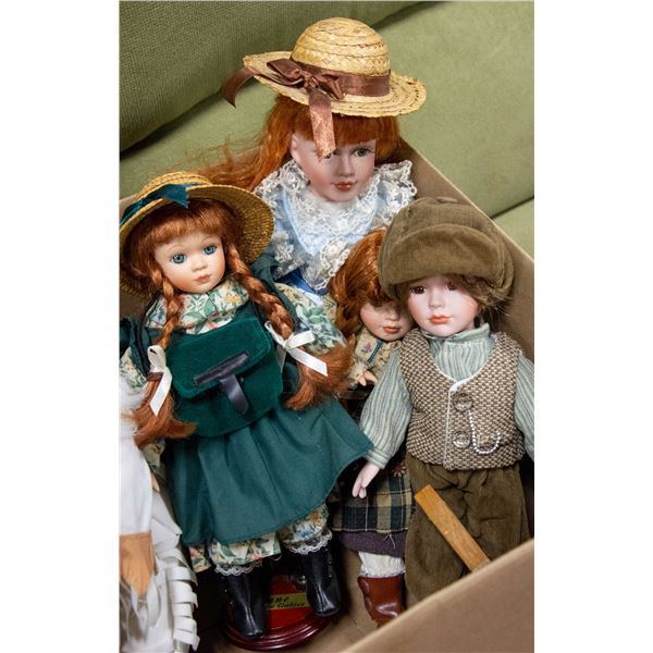 4 DOLLS FROM ANNE OF GREEN GABLES