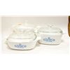 Image 1 : 3 PC VTG CORNINGWARE SET /W LIDS
