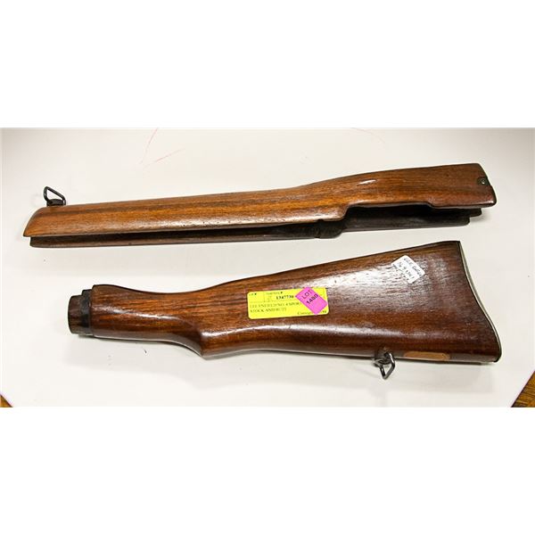 LEE ENFIELD NO. 4 SPORTS RIFLE STOCK AND BUTT