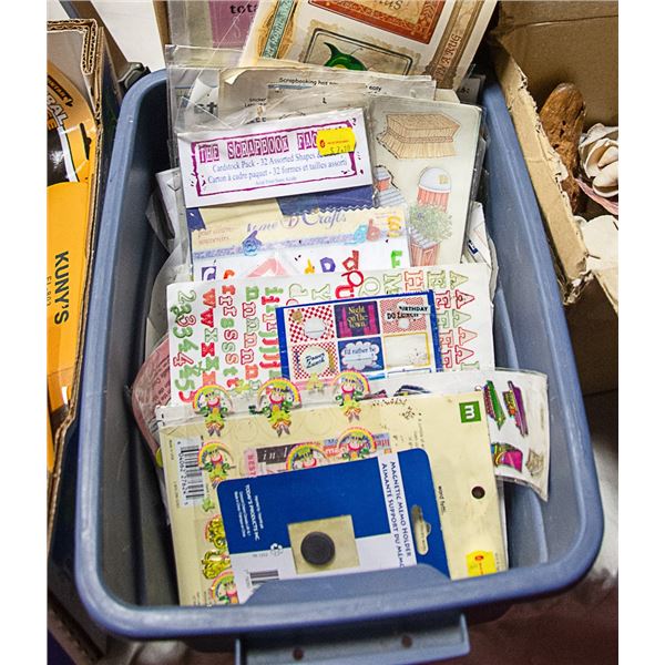 SCRAPBOOKING, CRAFTING, SHELLS, FLOWERS, ETC.