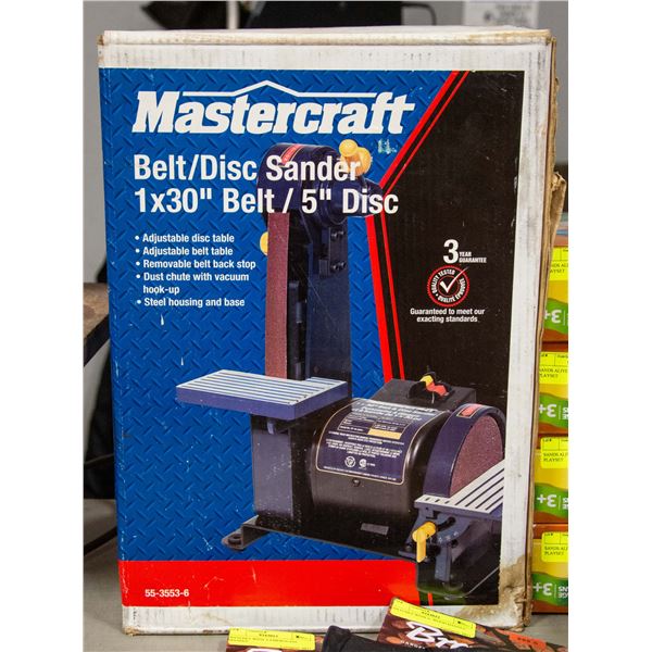 MASTERCRAFT BELT / DISC SANDER