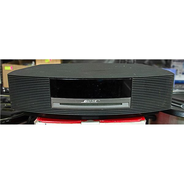 BOX WITH BOSE SOUNDWAVE AM/FM RADIO -