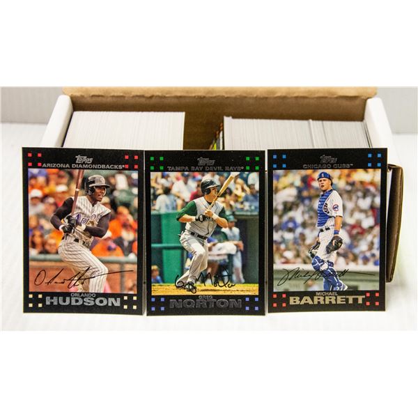 2007 SERIES 2 BASEBALL SET TOPPS