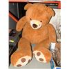 Image 1 : LARGE PLUSH TEDDY BEAR - 55 INCHES TALL