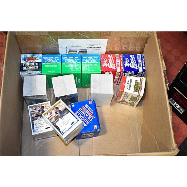 3 SCORE NHL FOOTBALL SUPPLEMENT SETS, 1988- 89