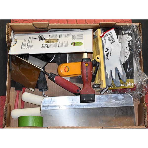 LARGE FLAT FULL OF PROFESSIONAL DRYWALL/