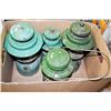 Image 1 : ESTATE COLLECTION OF 4 OLD COLEMAN LANTERNS  MODEL