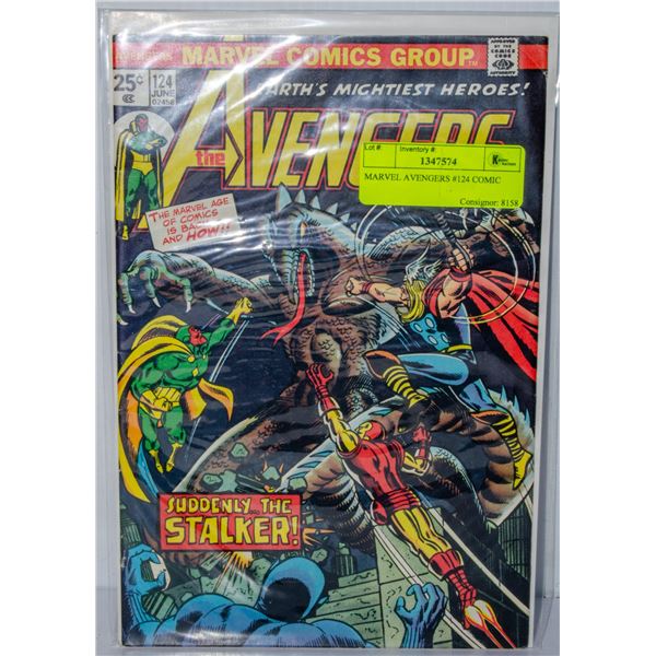 MARVEL AVENGERS #124 COMIC