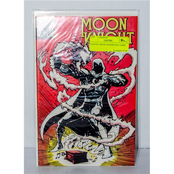 MARVEL MOON KNIGHT #34 COMIC