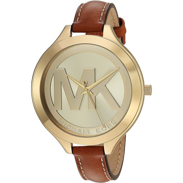NEW MICHAEL KORS RUNWAY CHAMPAGNE DIAL MSRP $269