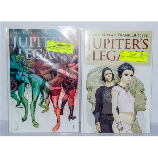 IMAGE JUPITER'S LEGACY #1 COMIC SET