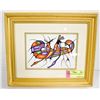 Image 1 : CECIL YOUNGFOX ART FRAMED & MATTED