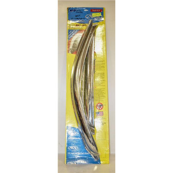 CHROME VENTSHADES 2007-13 SIERRA CREWCAB