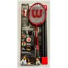 Image 1 : NEW WILSON 4 RAQUET, NET & MORE BADMINTON SET