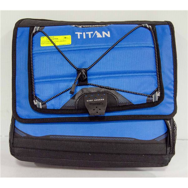 TITAN PORTABLE COLLABSIBLE SOFT COOLER BOX