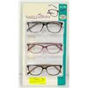 Image 1 : FOSTER GRANT LADIES READING GLASSES 3 PACK +1.75