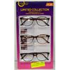 Image 1 : FOSTER GRANT READING GLASSES 3 PACK +1.25 LTD EDIT