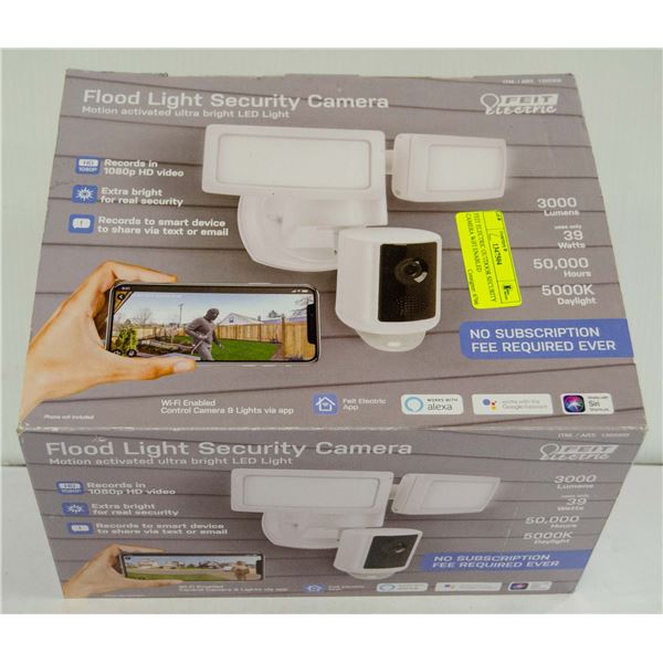 FEIT ELECTRIC OUTDOOR SECURITY CAMERA WIFI ENABLED