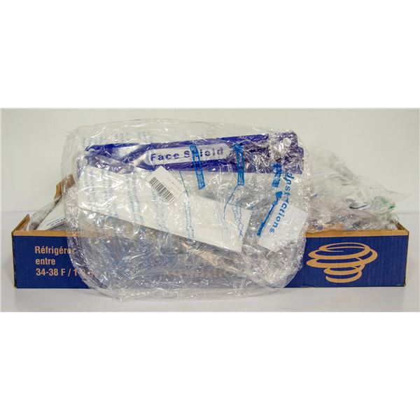 FLAT OF FACE SHIELDS