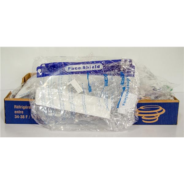 FLAT OF FACE SHIELDS