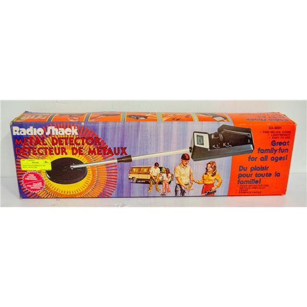 RADIO SHACK MICRONTA 3001 METAL DETECTOR