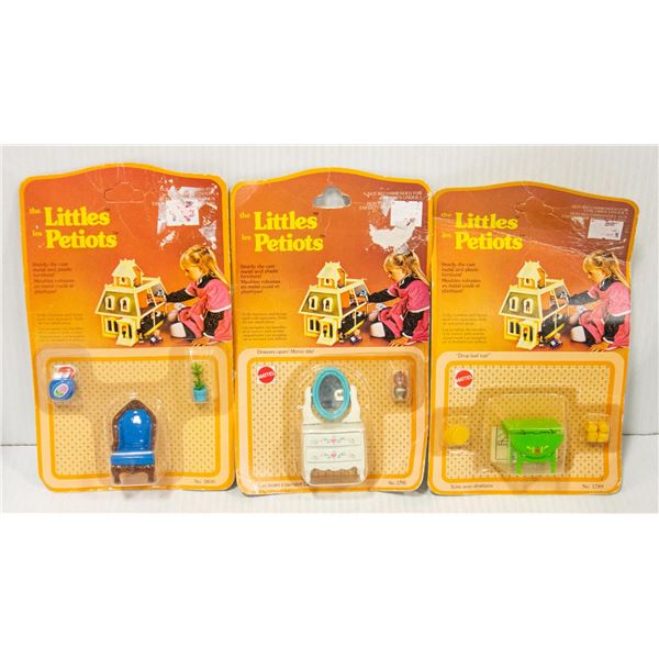 SEALED 3 MATTEL 1980'S "THE LITTLE