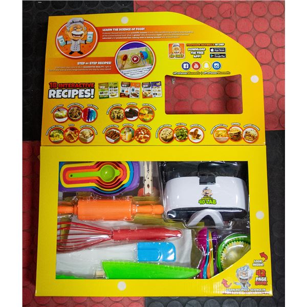 NEW 4D KIDS CHEF AUGMENTED 20 PC