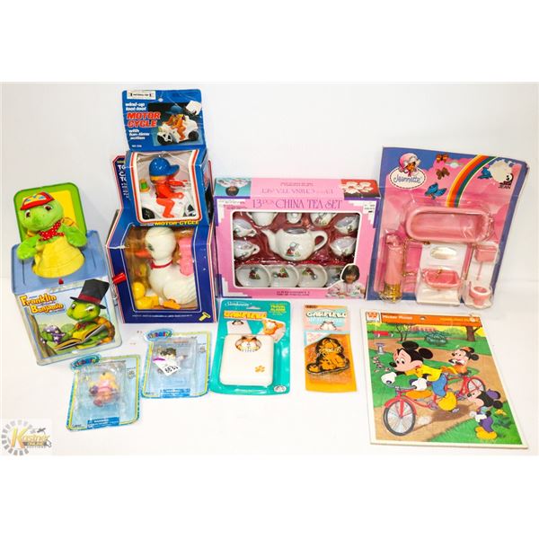 VINTAGE SEALED TOYS 1980'S-1990