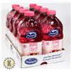 Image 1 : LOT OF 8 - 1.89LITRES OF DIET PINK CRANBERRY JUICE