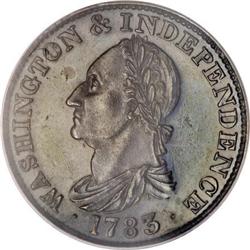 1783 Washington Draped Bust Silver PR62 PCGS